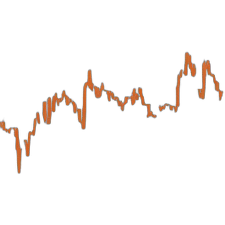 Trading chart emoji