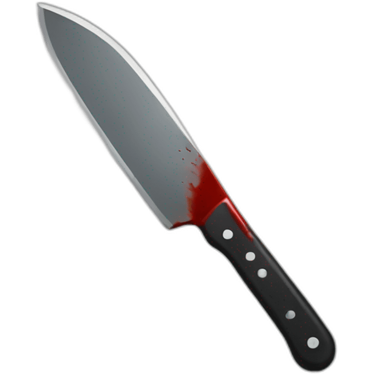 Knife with bleed emoji