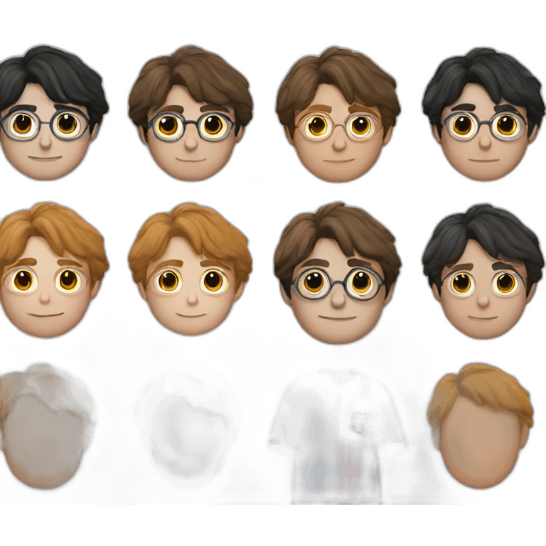 Harry Potter with Barcelona Shirt emoji