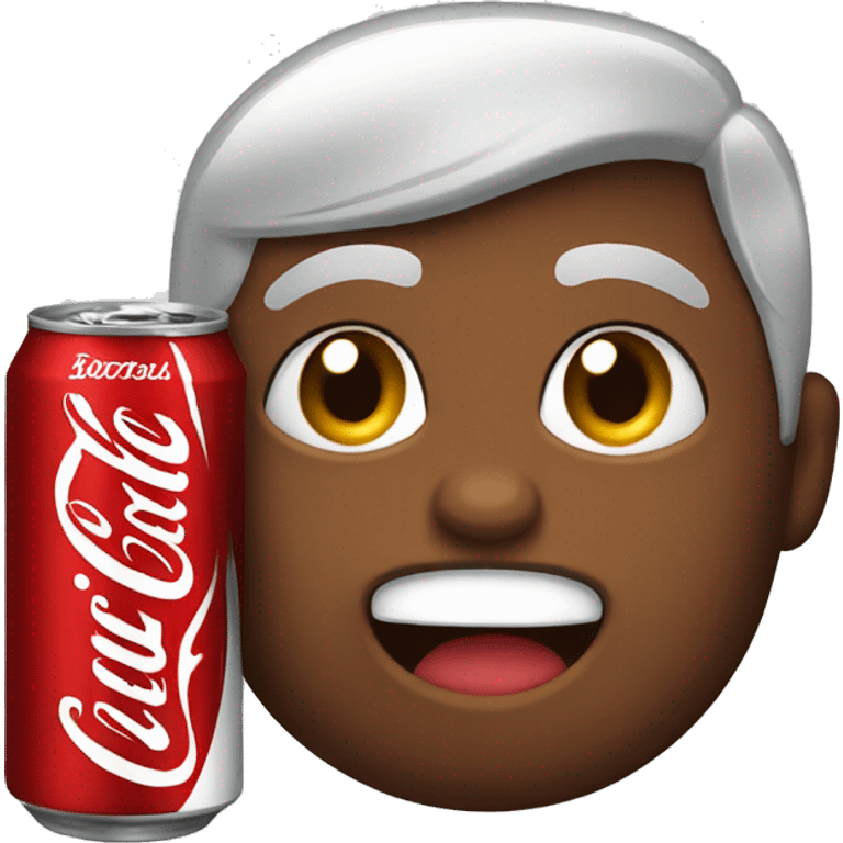  drinking Diet Coke emoji