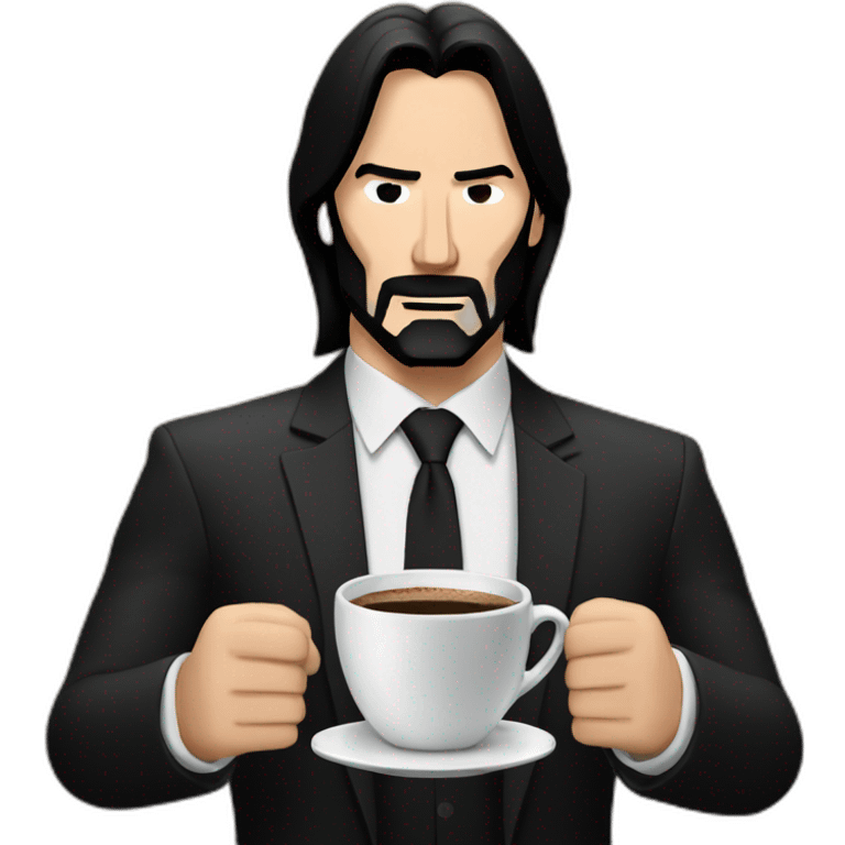 John wick coffee emoji