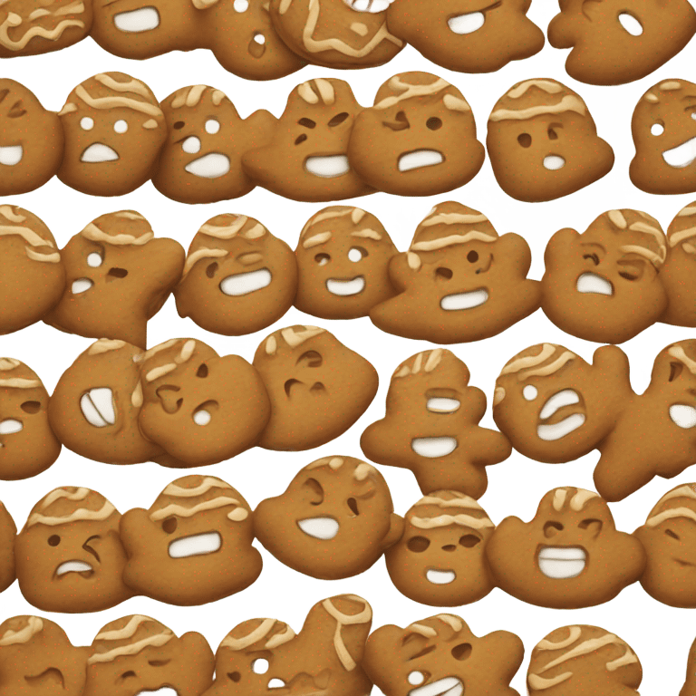 Gingerbread emoji