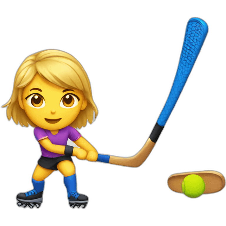 Field hockey emoji