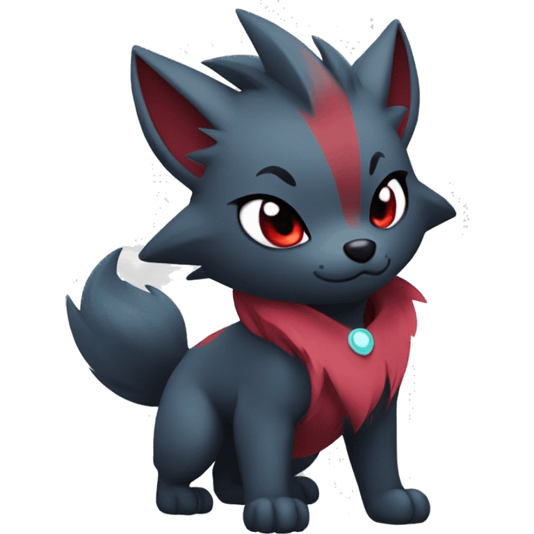 Chibi Zorua-Zoroark emoji