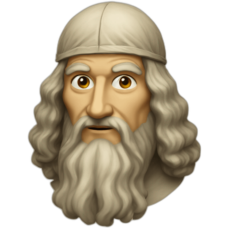 Leonardo da Vinci emoji