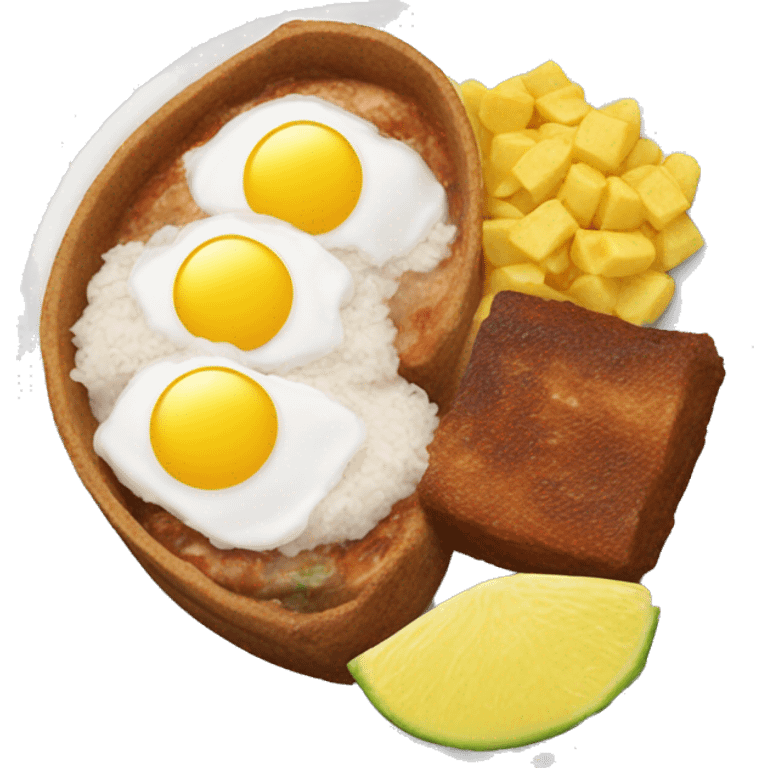 bandeja paisa colombiana emoji