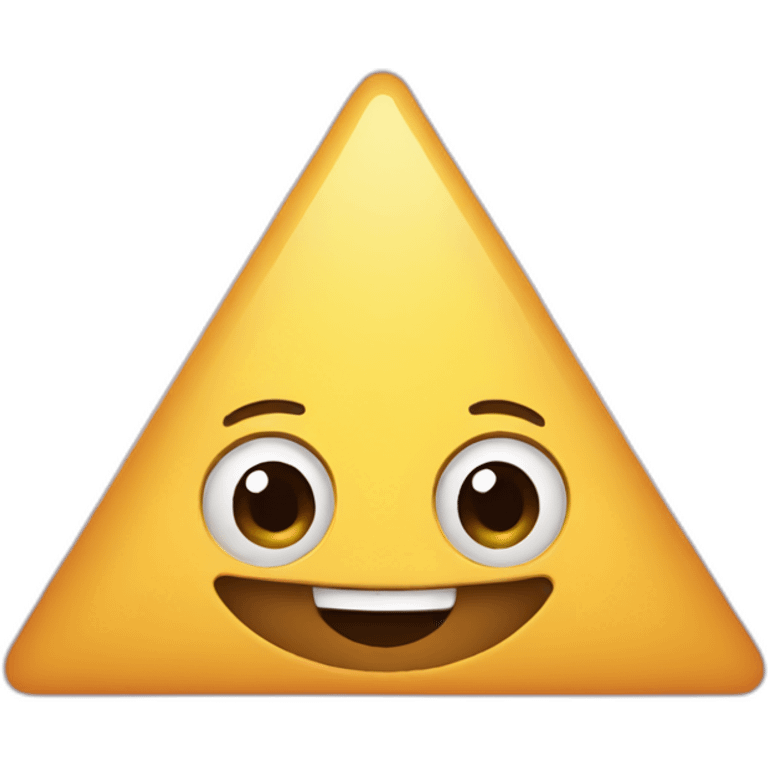 Happy/Triangle emoji