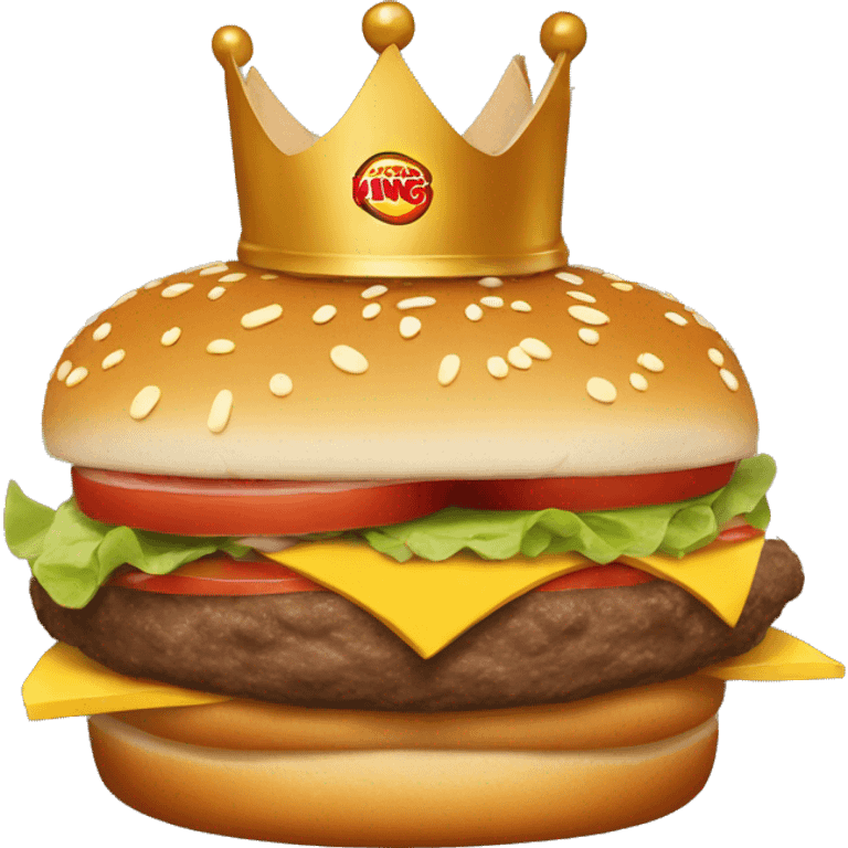 Burger king emoji