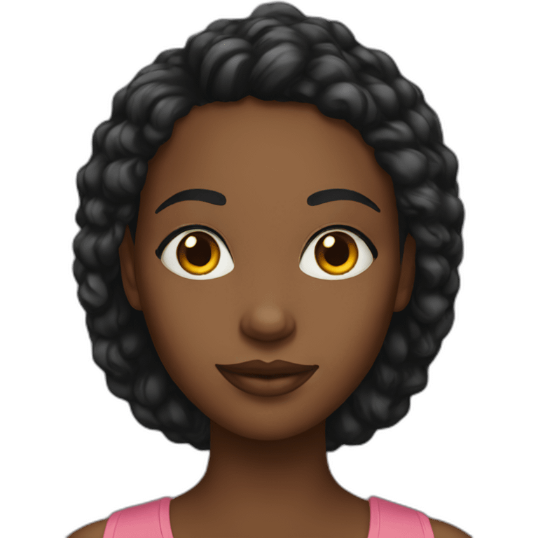 black girlfriend emoji