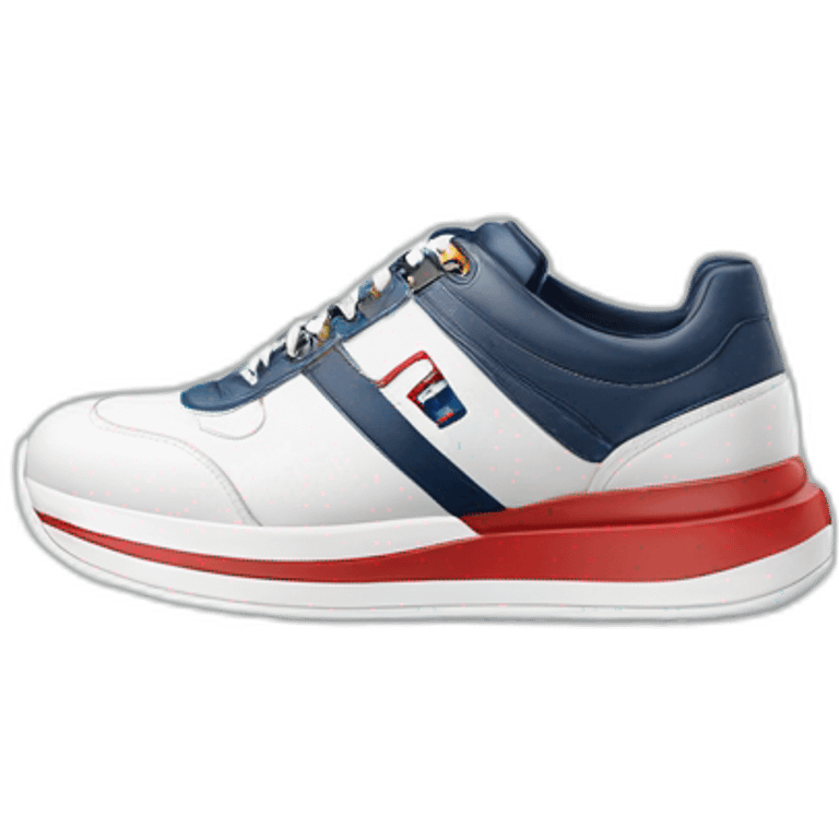 Prada america cup shoe emoji