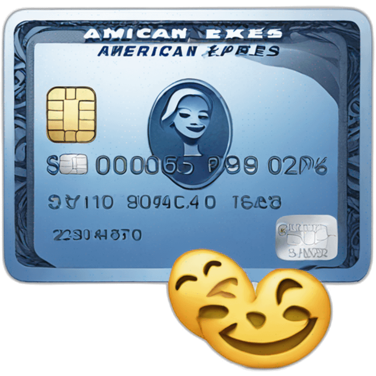 american express credit card emoji