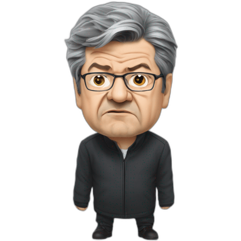 Angry Jean-Luc Mélanchon emoji