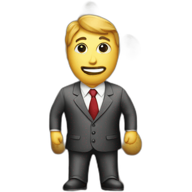 potato business-suit emoji