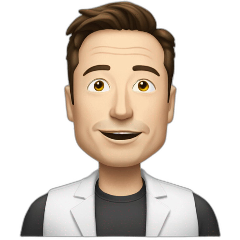 elon musk doing drugs, for educational purposes only, inclusiveness and positive, LGTBQ+ emoji