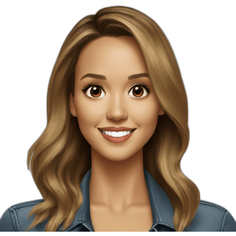 Jessica Alba emoji