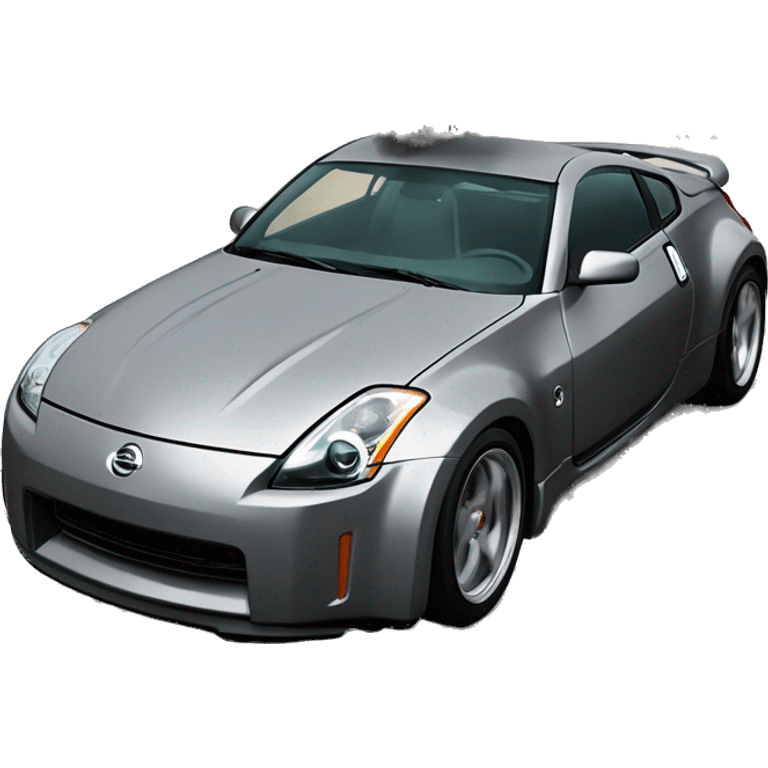 Nissan 350Z tire smoke emoji