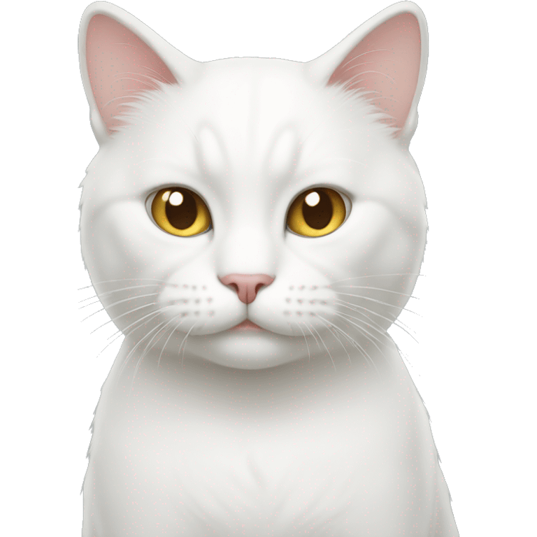 White cat emoji