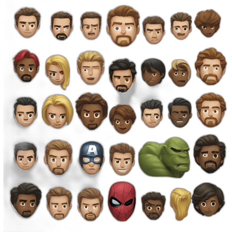 marvel emoji