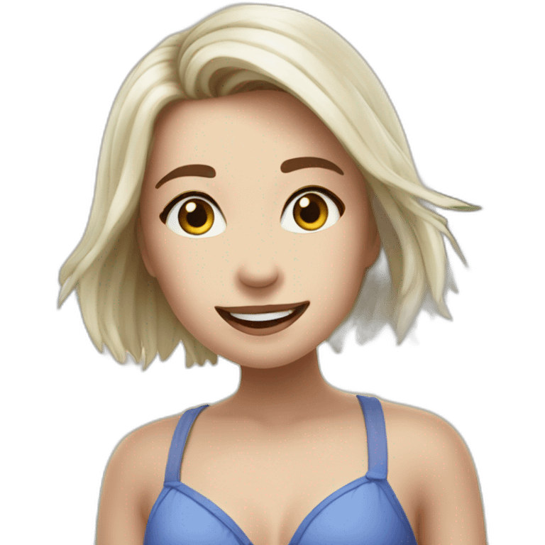 eva elfie beach emoji