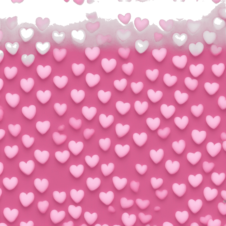 Pink hearts emoji