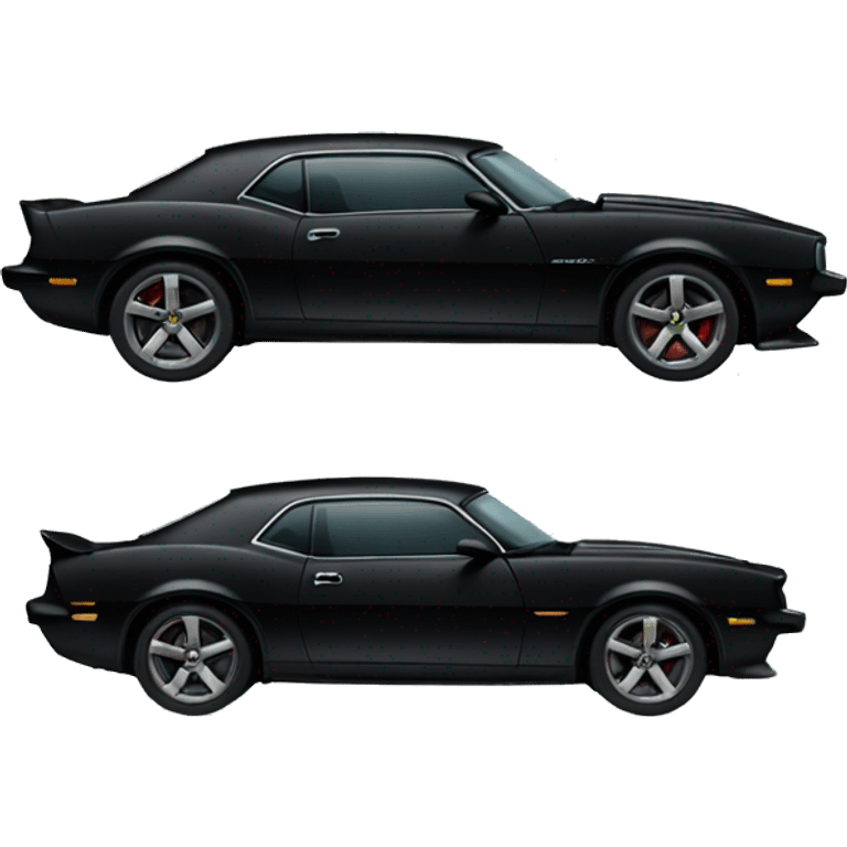 Black Camaro  emoji