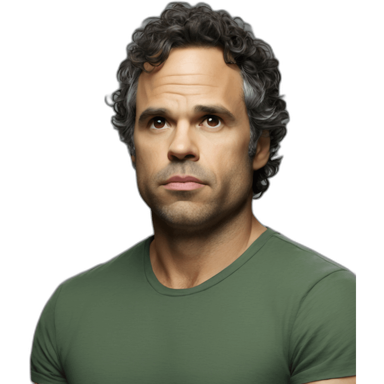 Mark Ruffalo serious emoji