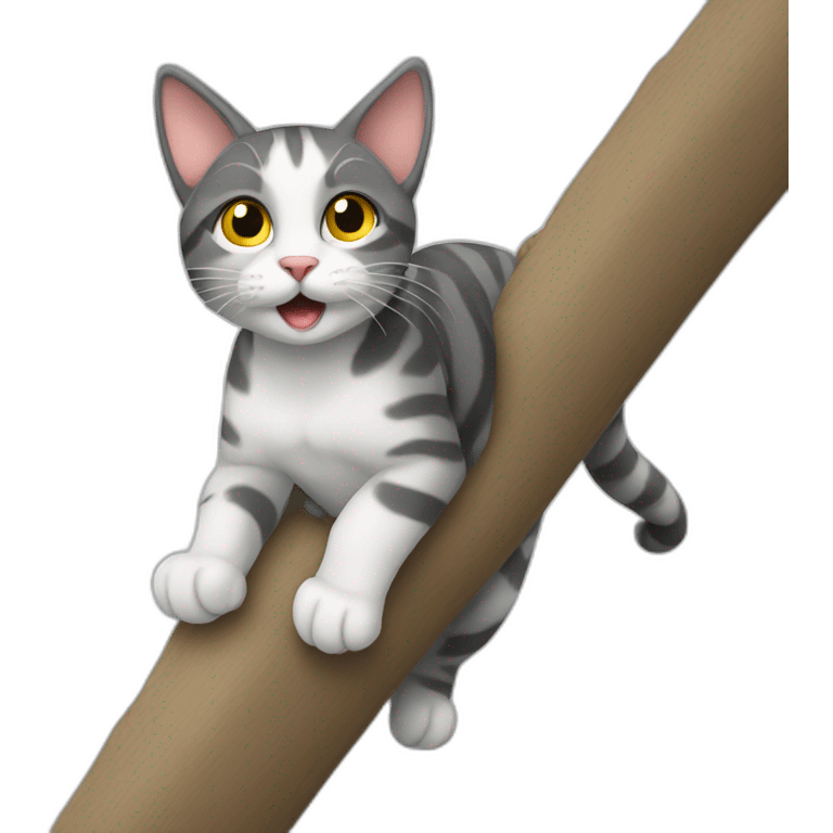 cat climber emoji