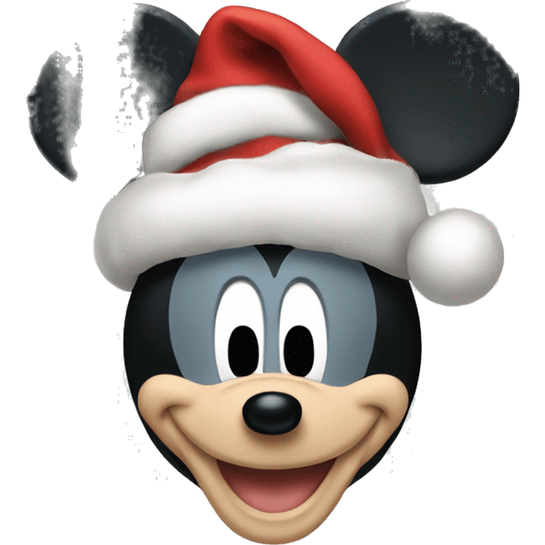 Mickey mouse Christmas  emoji