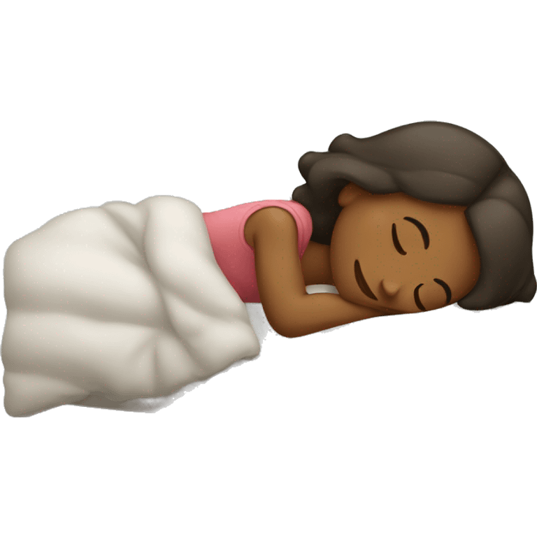 girl sleeping emoji