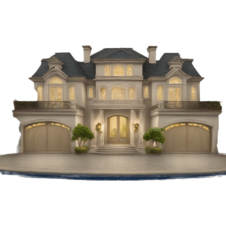 luxury house emoji