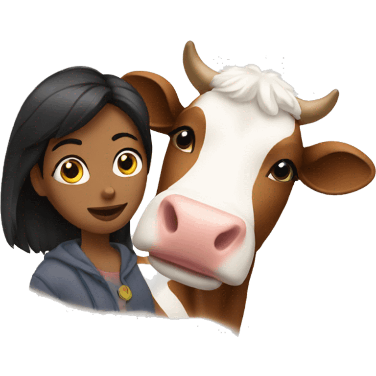 Me With Cow emoji