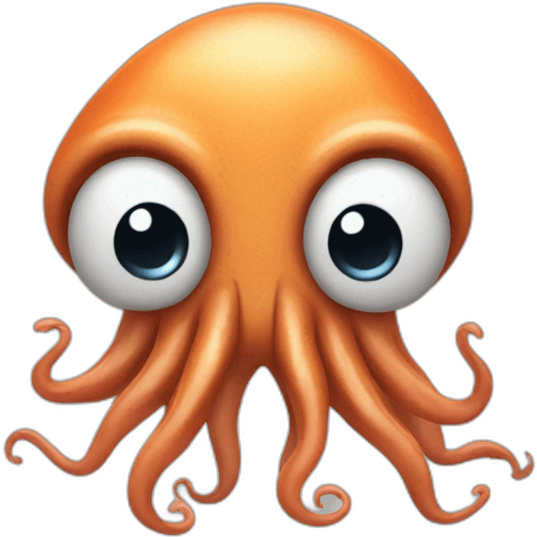 a squid shrugging emoji