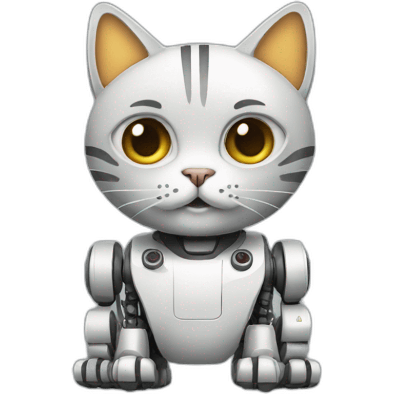 cat robot emoji