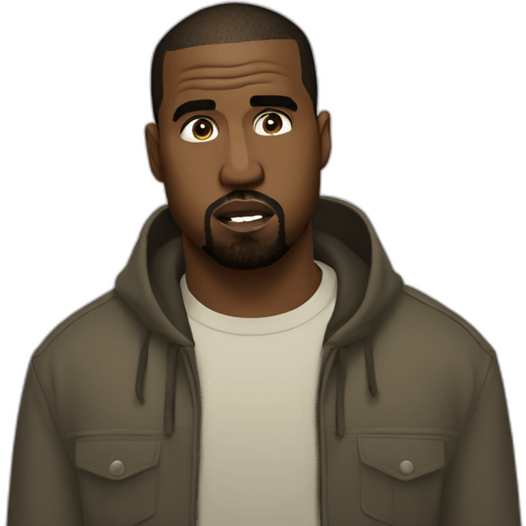 Kanye-west-face emoji