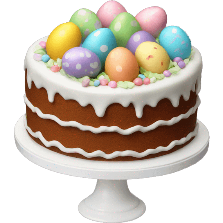 Easter cake emoji