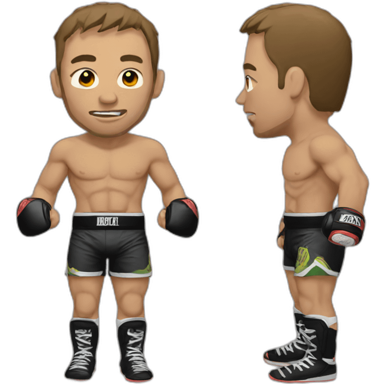 mma fighter emoji