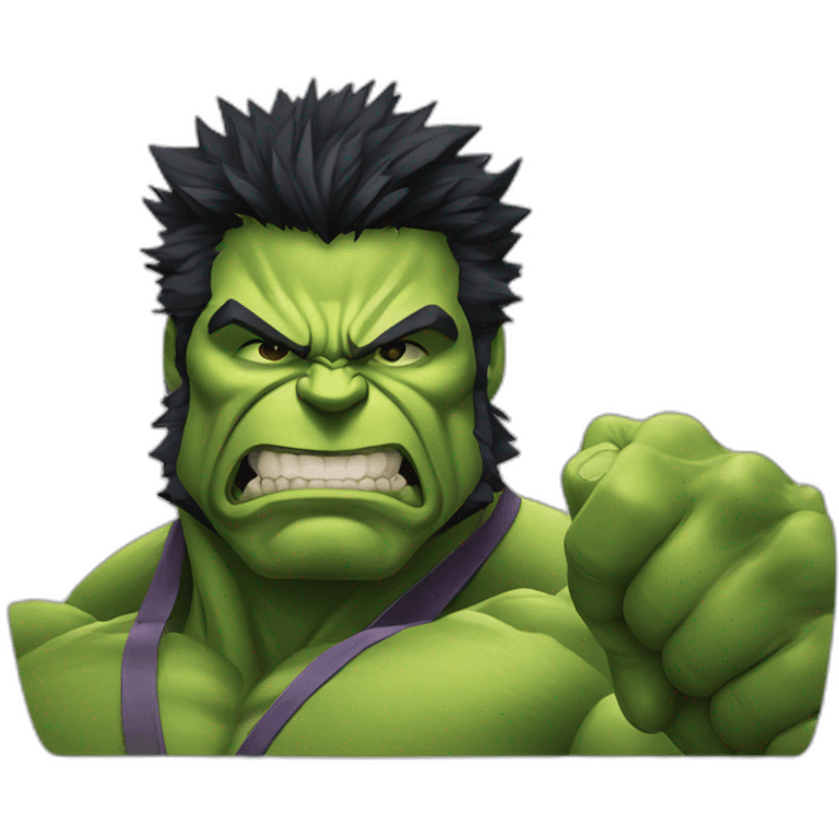 Hulk va Wolverine emoji