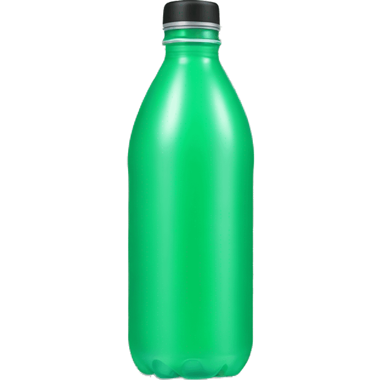 Green water bottle emoji