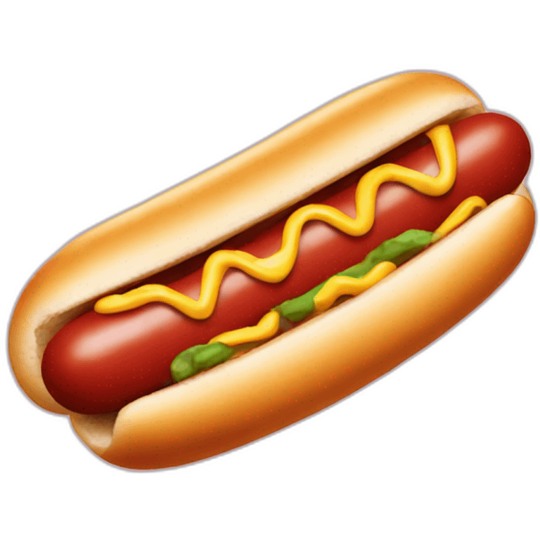 Hotdog emoji