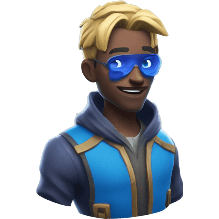 Fortnite skin drop blue potion emoji