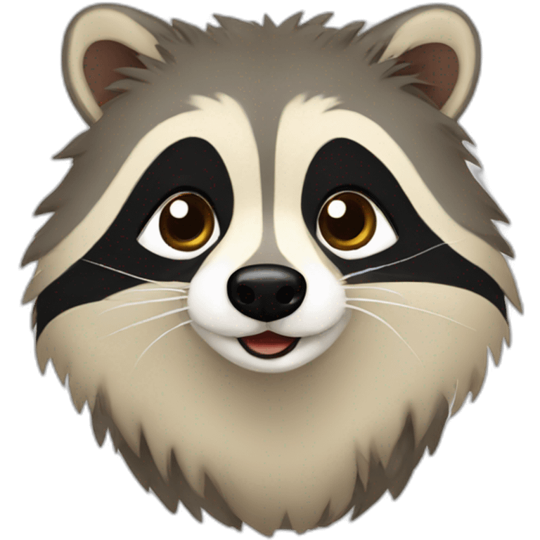 raccoon dog emoji