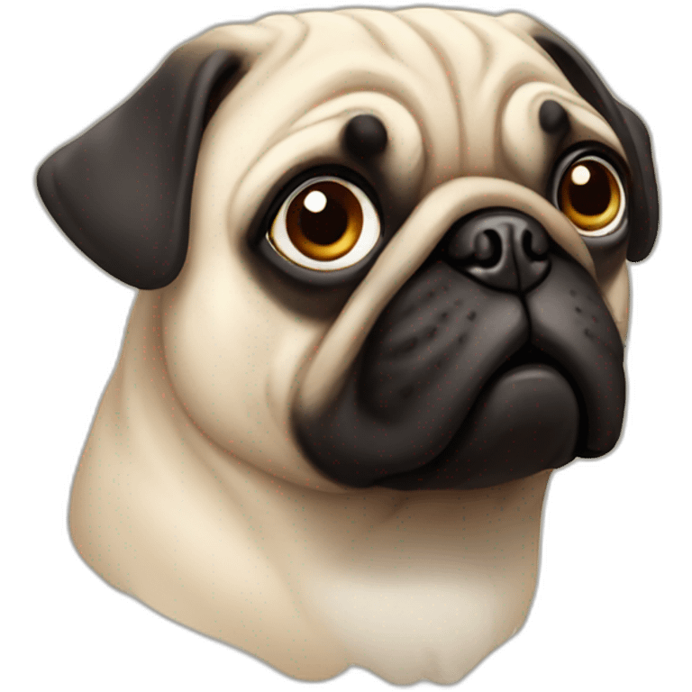 Pug emoji