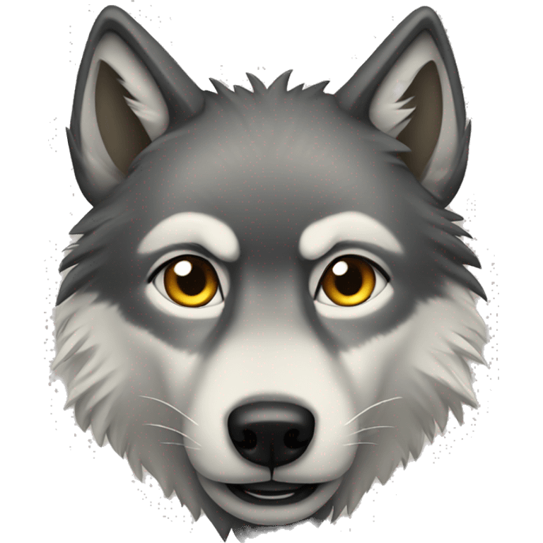 Wolf emoji