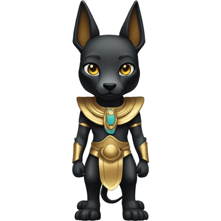 Chibi Anubis Full Body emoji