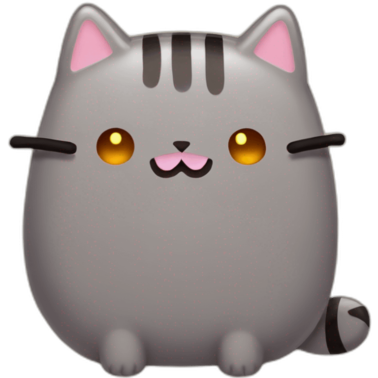 halloween pusheen button emoji