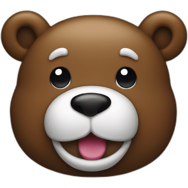 Poop coin bear emoji