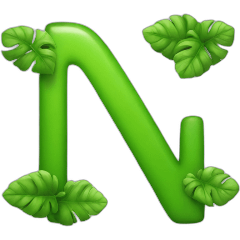 green-v-letter emoji