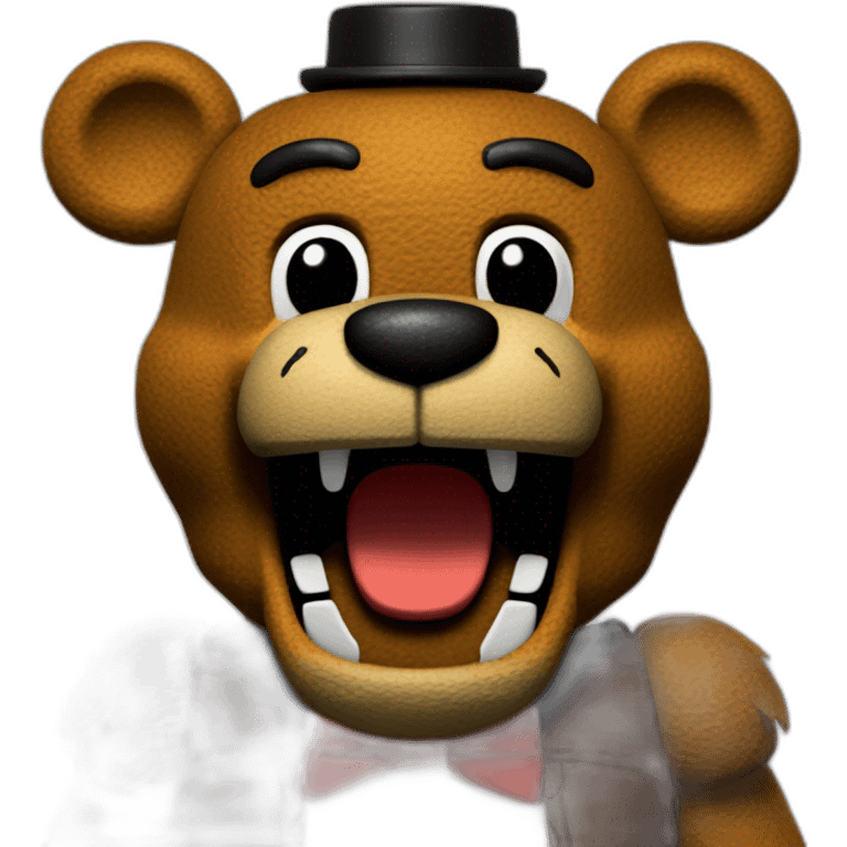 Freddy Fazbear animatronic emoji