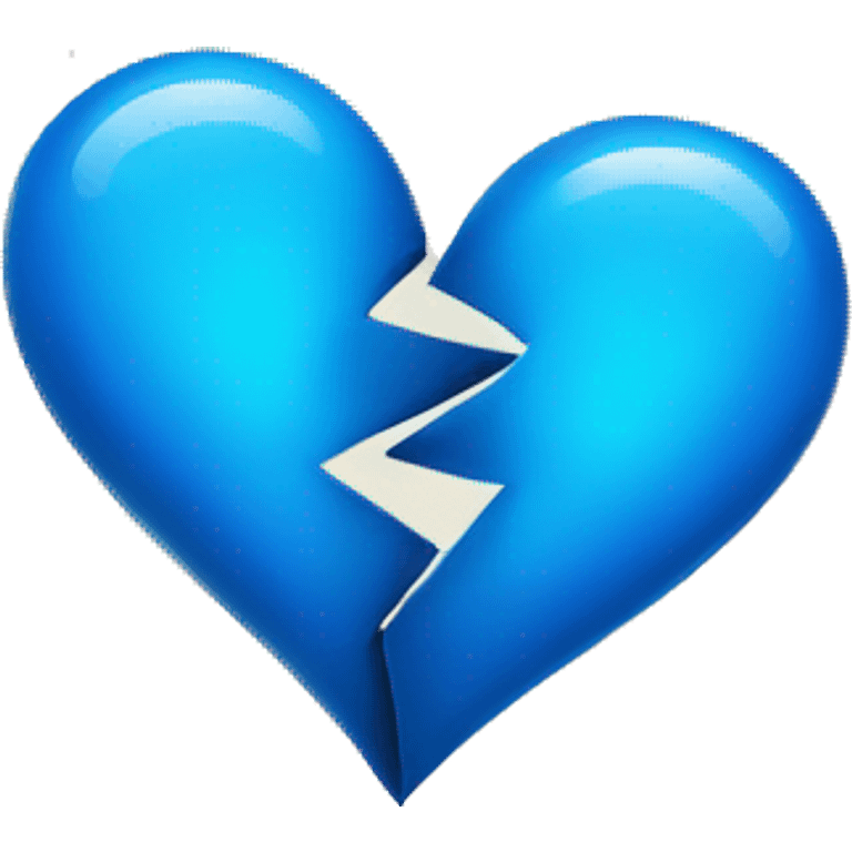 Double blue heart emoji