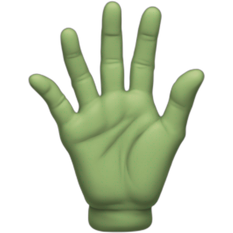 yodas hand emoji